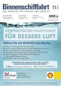 Binnenschifffahrt - November 2020
