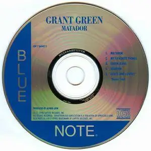 Grant Green - Matador (1965, reissue 1990, Blue Note # CDP 7 84442-2)