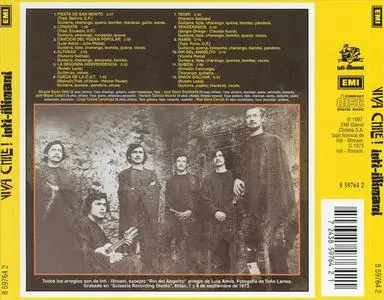 Inti-Illimani - Viva Chile! (1973) {1997 EMI Odeon Chile}