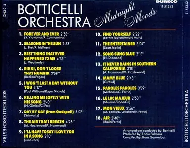 Botticelli Orchestra – Midnight Moods (1989) -repost