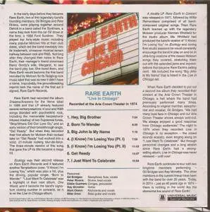 Rare Earth - Live In Chicago (1974) [2014, Remastered]