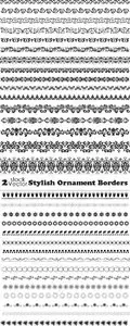 Vectors - Stylish Ornament Borders