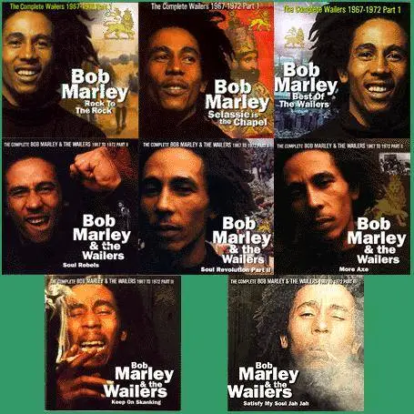 Bob Marley - The Complete Wailers 1967-1972 [Box I, II & III] [8 Discs ...