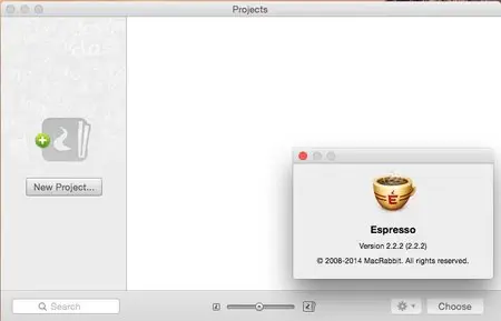 Espresso 2.2.2 Mac OS X