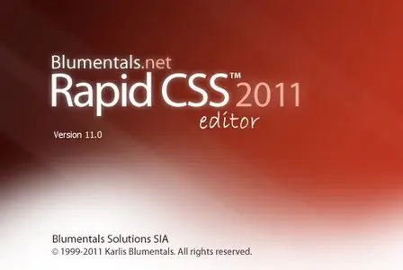 Blumentals Rapid CSS 2011 Pro 11.0.0.125