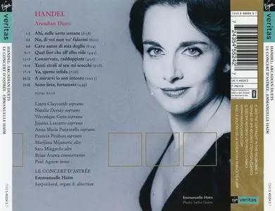 Emmanuelle Haim, Le Concert d'Astree - George Frideric Handel: Arcadian Duets (2002)