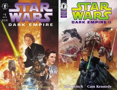 Star Wars - Dark Empire Trilogy ( I #1-6 + II #1-6 + Empire's End) (1991-1995) Complete