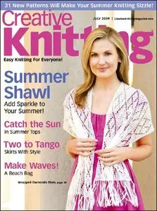 Creative Knitting - July 2009