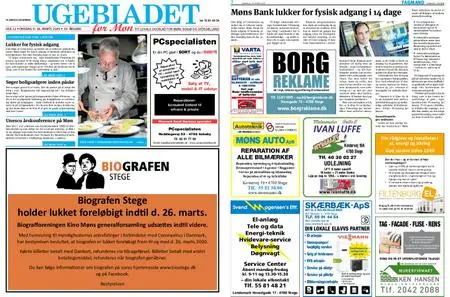 Ugebladet for Møn – 18. marts 2020
