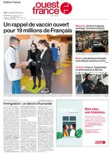 Ouest-France Édition France – 26 novembre 2021