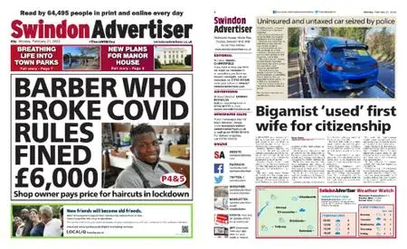Swindon Advertiser – February 21, 2022