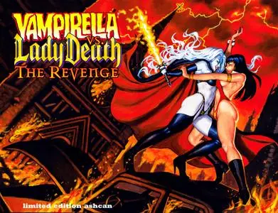 Vampirella vs Lady Death The Revenge Ashcan (Talon Harris 1999