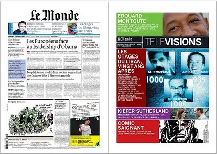 Le Monde 05 et 06 Avril 2009