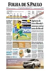 Folha de São Paulo - 10 de setembro de 2014 - Quarta 