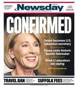 Newsday - February 8, 2017