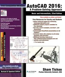 AutoCAD 2016: A Problem - Solving Approach, Basic and Intermediate
