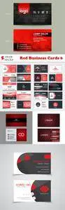 Vectors - Red Business Cards 6