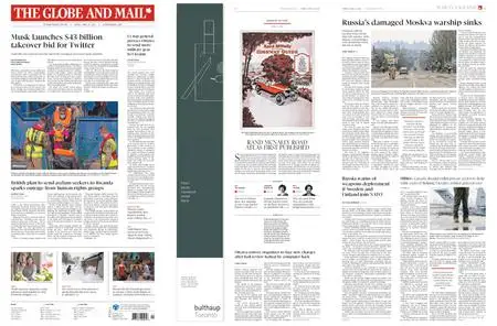 The Globe and Mail – April 15, 2022