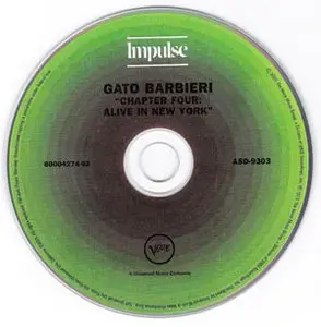 Gato Barbieri - Chapter Four Alive In New York (1975) [Impulse! B0004274-02, 2005]