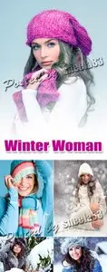 Stock Photo - Winter Woman