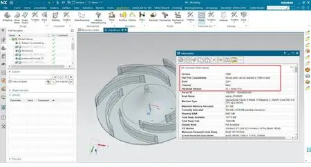 Siemens NX 1988 Build 2201 (NX 1980 Series)