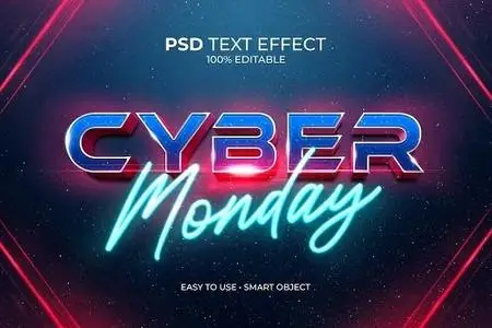 Cyber Monday Text Effect - U2TM45W