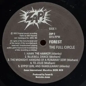 Forest - The Full Circle (Harvest 1970) 24-bit/96kHz Vinyl Rip