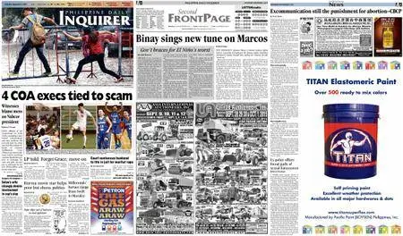 Philippine Daily Inquirer – September 05, 2015