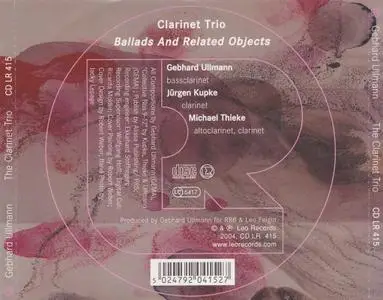 Clarinet Trio - Ballads And Related Objects (2004)