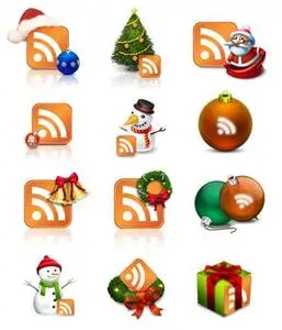 New Year's RSS icons