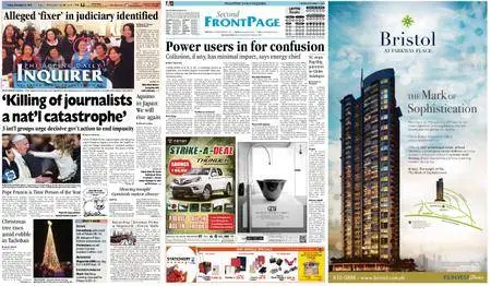 Philippine Daily Inquirer – December 13, 2013