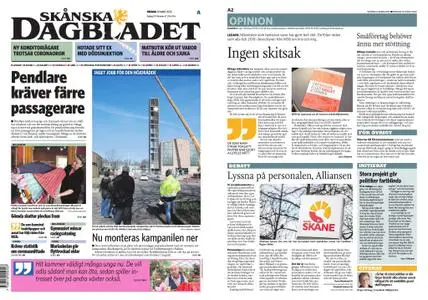 Skånska Dagbladet – 20 mars 2020