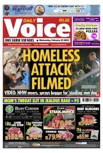 Daily Voice – 23 February 2022