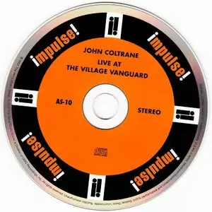 John Coltrane - "Live" At The Village Vanguard (1961) {Impulse!--Verve Originals rel 2007}