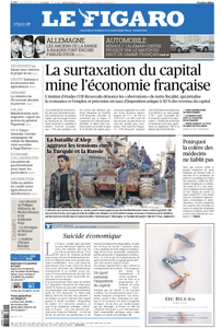 Le Figaro du Mardi 9 Février 2016