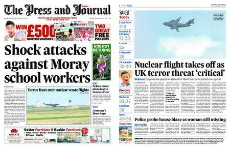 The Press and Journal Moray – September 18, 2017