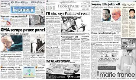 Philippine Daily Inquirer – September 04, 2008