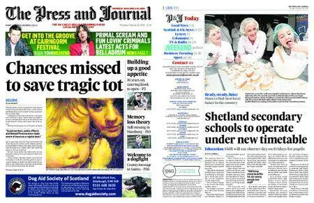 The Press and Journal Highlands and Islands – February 22, 2018