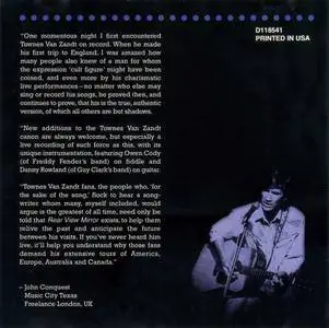 Townes Van Zandt - Rear View Mirror (1993) {Sugar Hill Records SHCD-1054 rel 1997}