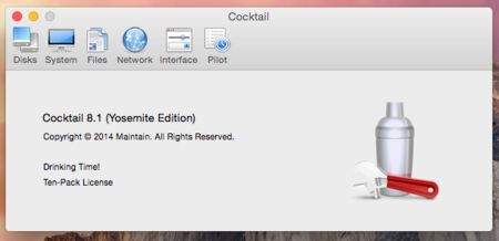 Cocktail v8.1 Mac OS X