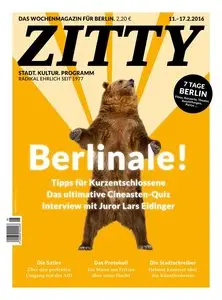 Zitty - 11 Februar 2016