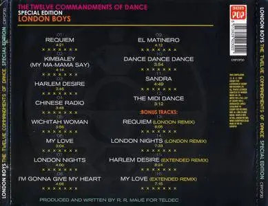 London Boys - The Twelve Commandments Of Dance: Special Edition (1988) {2009, Remastered Reissue}