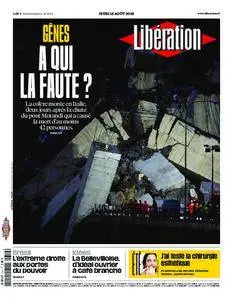 Libération - 16 août 2018