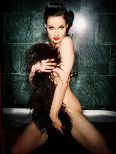 Dita von Teese - Christophe Mourthe Photoshoot 2003 (part 2)