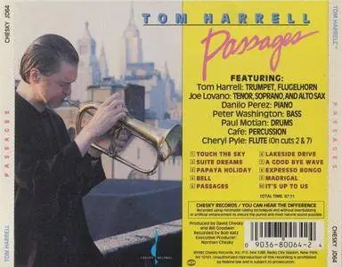 Tom Harrell - Passages (1992) {Chesky Records}