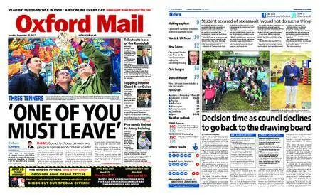 Oxford Mail – September 19, 2017