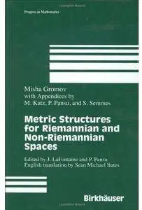 Metric Structures for Riemannian and Non-Riemannian Spaces [Repost]