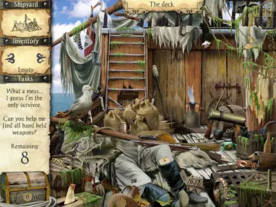Hidden Object Game: Adventures of Robinson Crusoe - beta