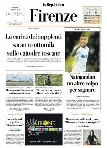 la Repubblica Firenze - 1 Agosto 2019
