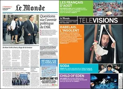 Le Monde - 3 & 4 July 2011 (+ Supplement)